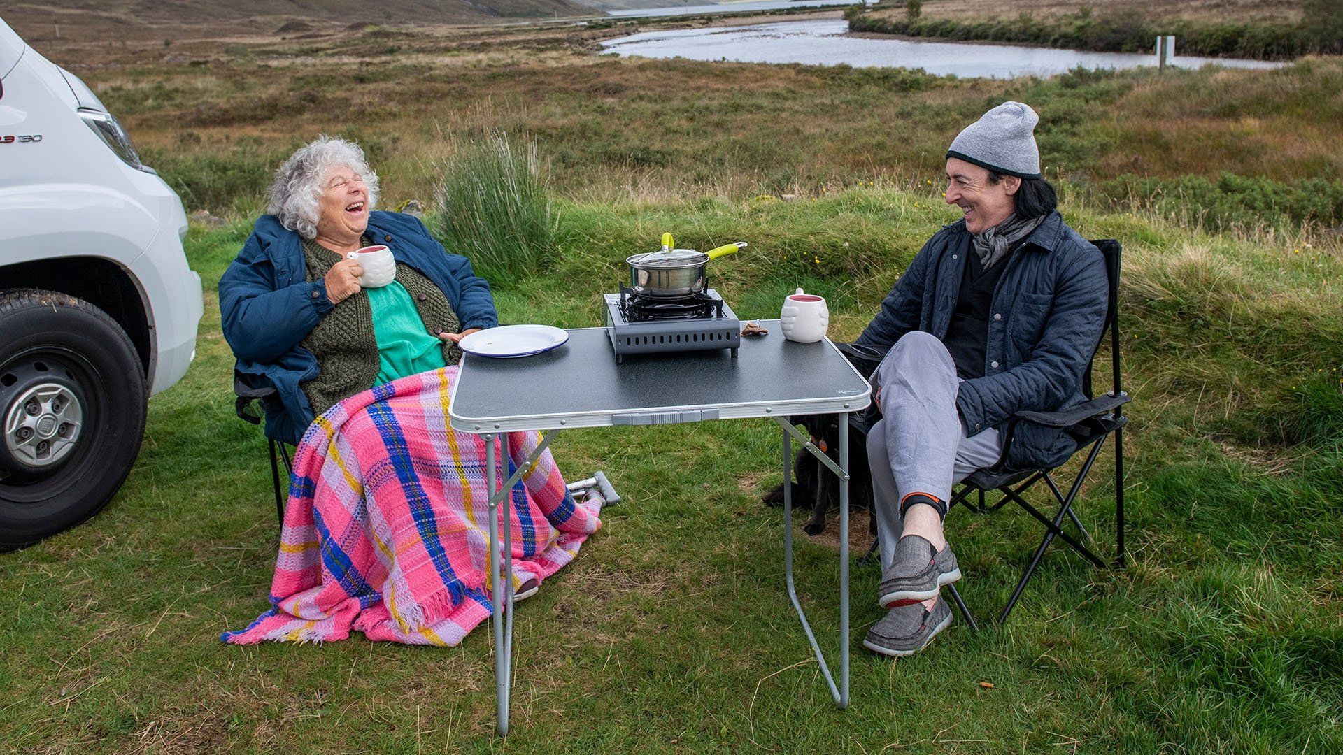 Miriam and Alan: Lost in Scotland background
