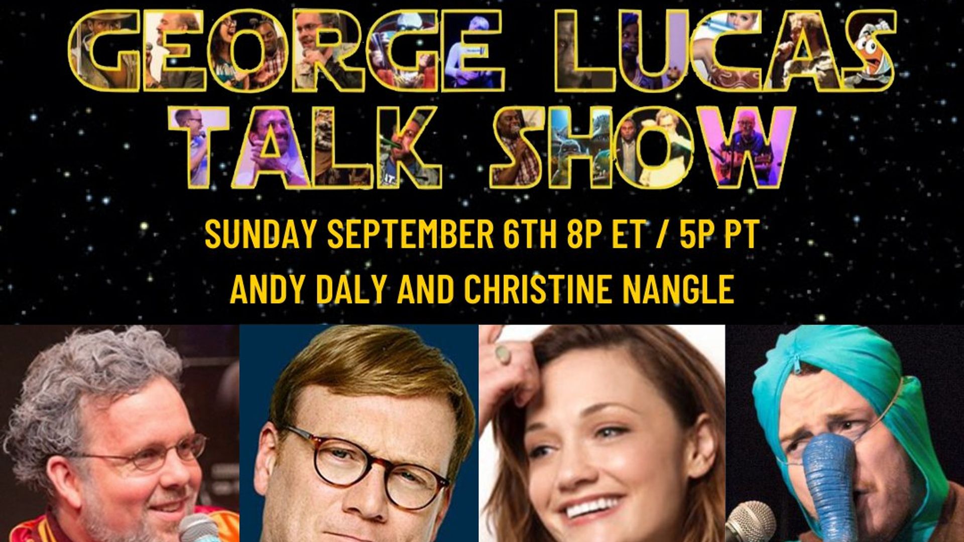 The George Lucas Talk Show background