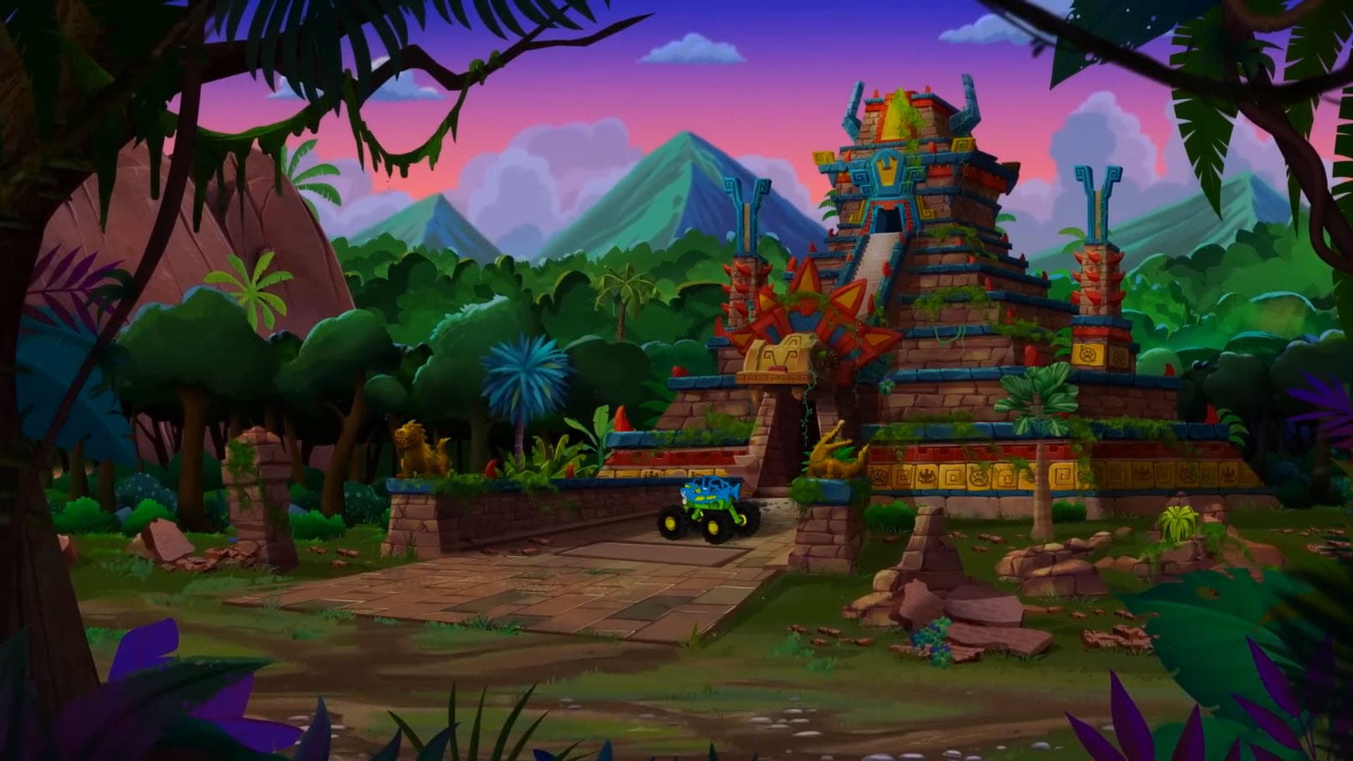 Heroes of Goo Jit Zu background