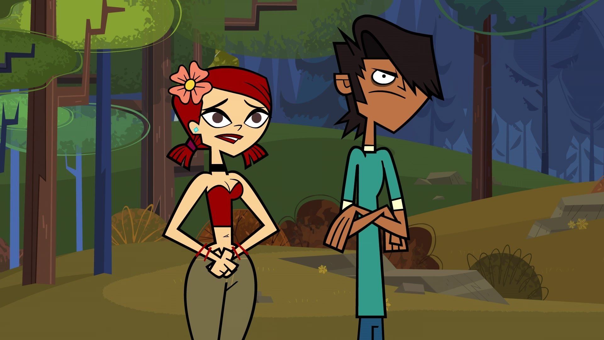 Total Drama All Stars background