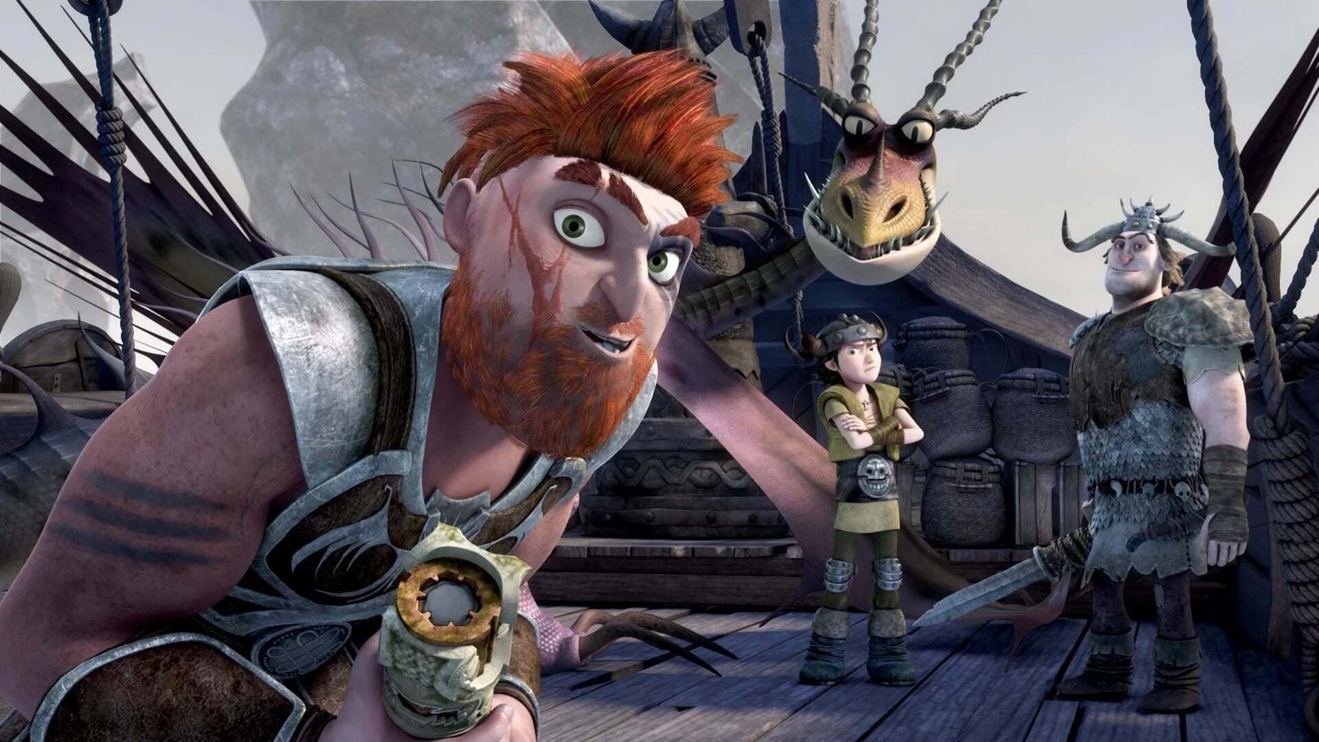 Dragons: Race to the Edge background