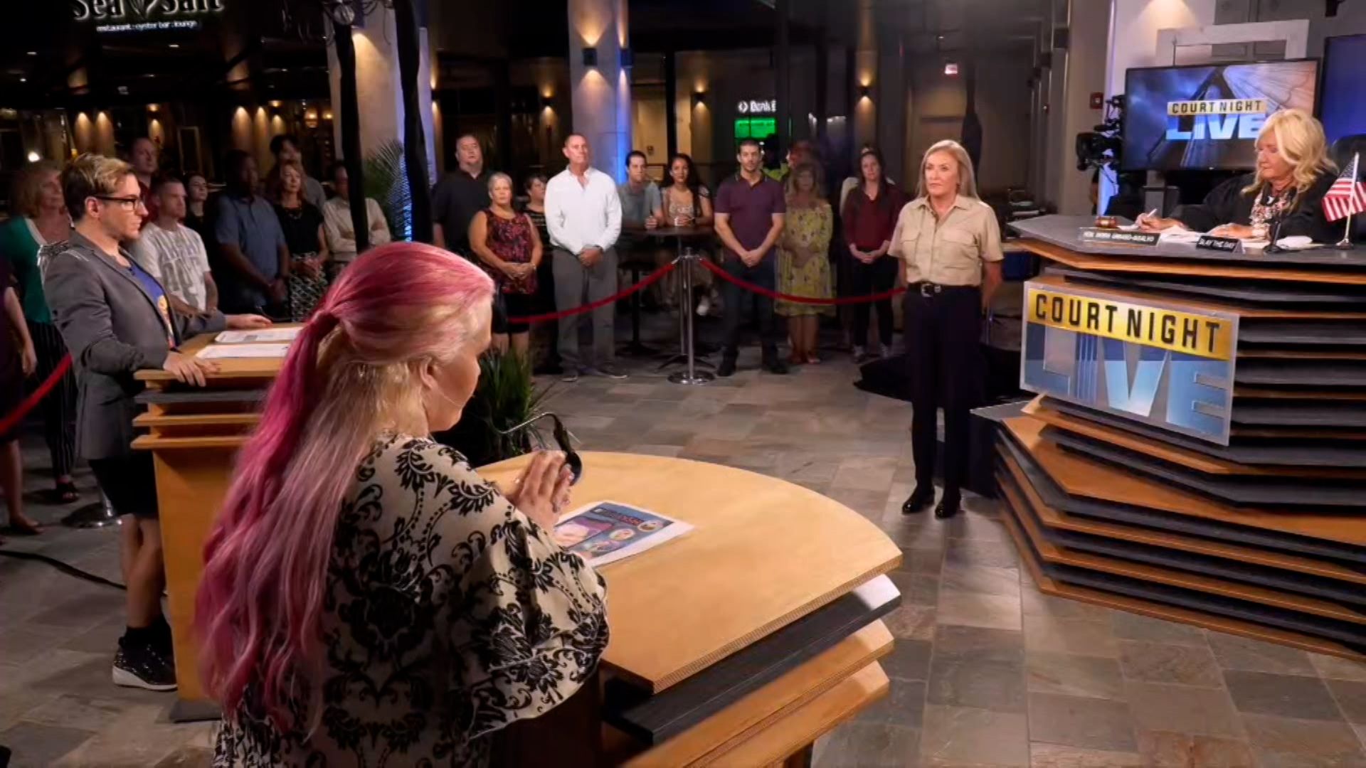 Court Night Live background