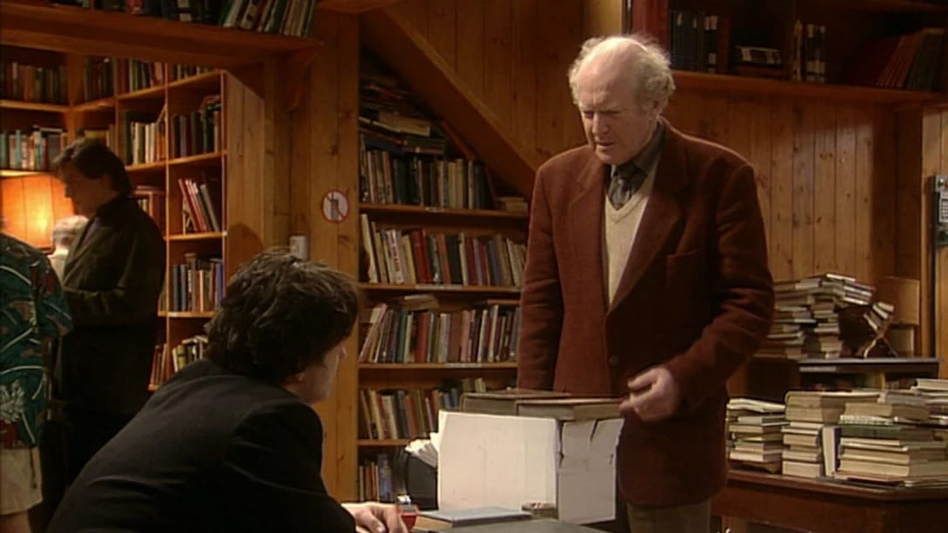 Black Books background