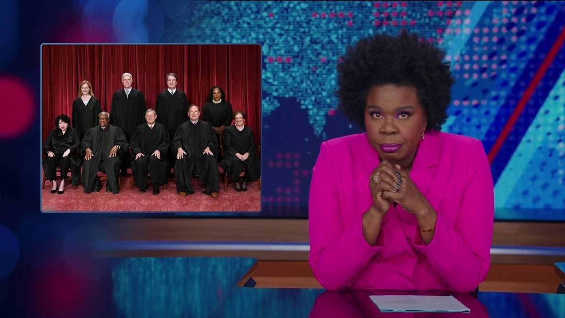 The Daily Show background