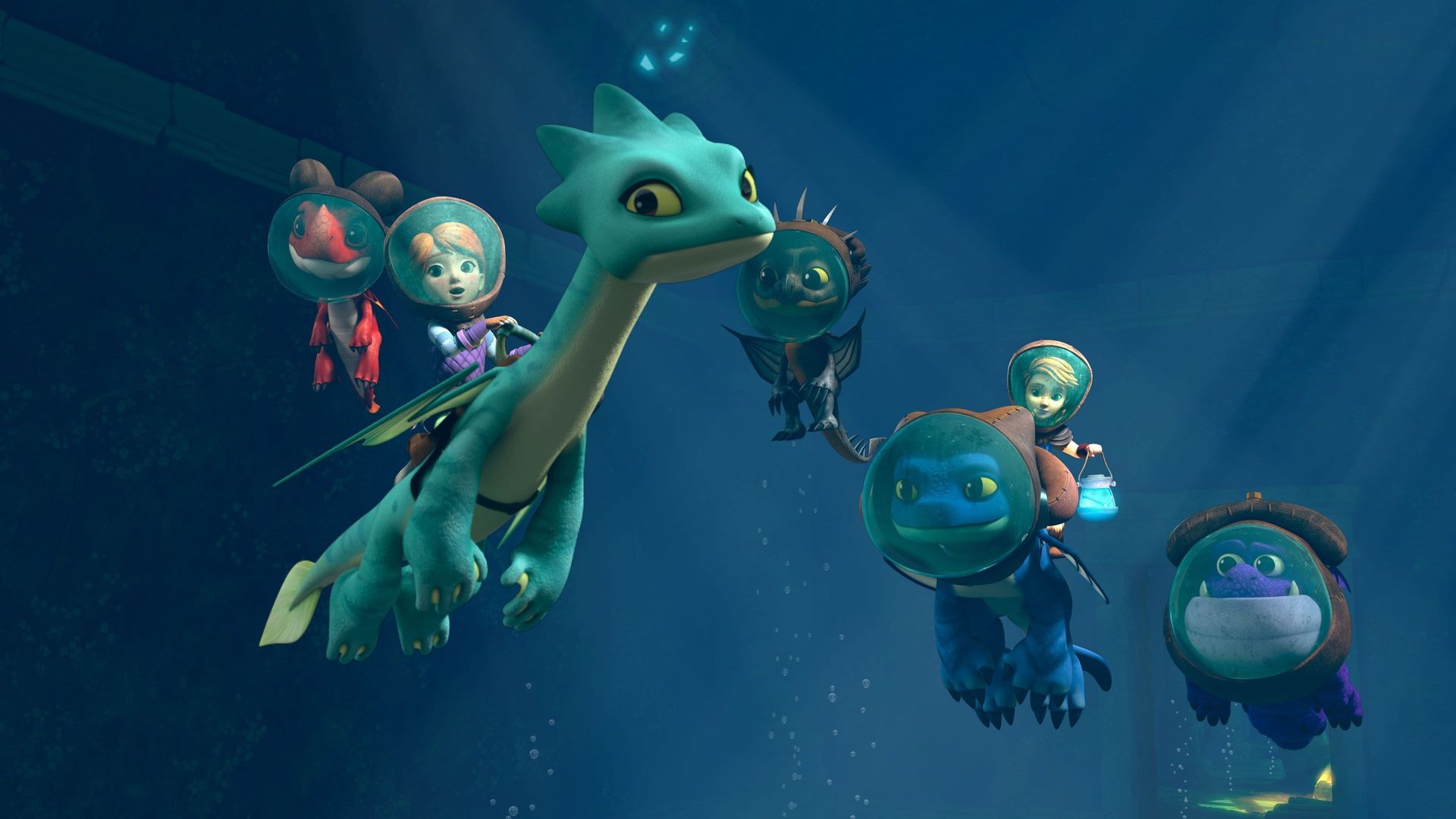 Dragons Rescue Riders: Heroes of the Sky background