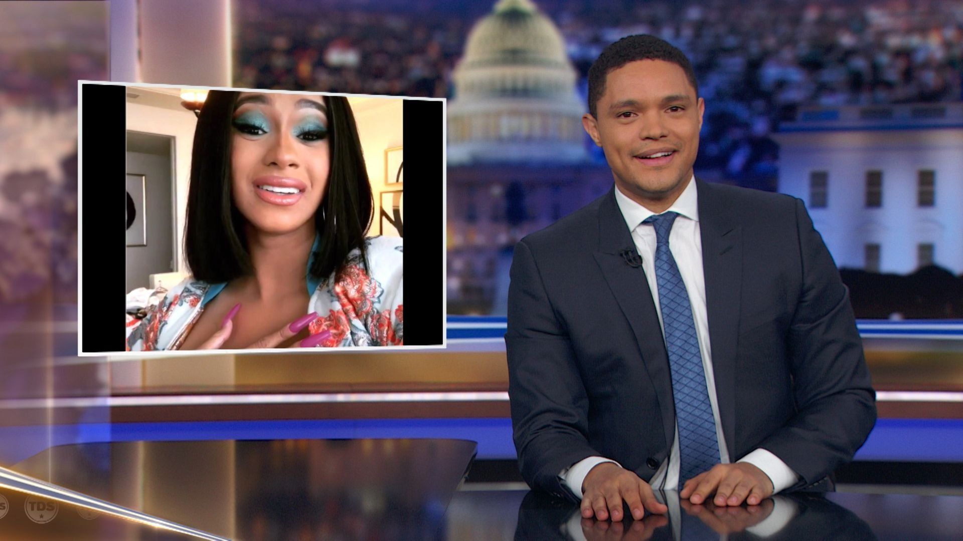 The Daily Show background