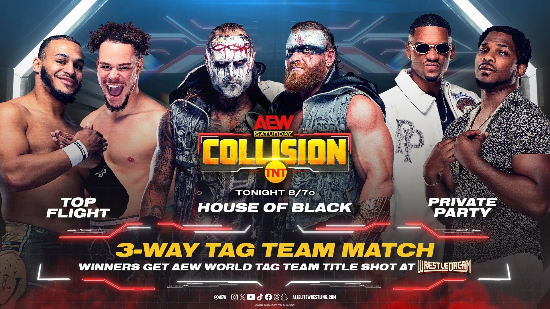 AEW Collision background
