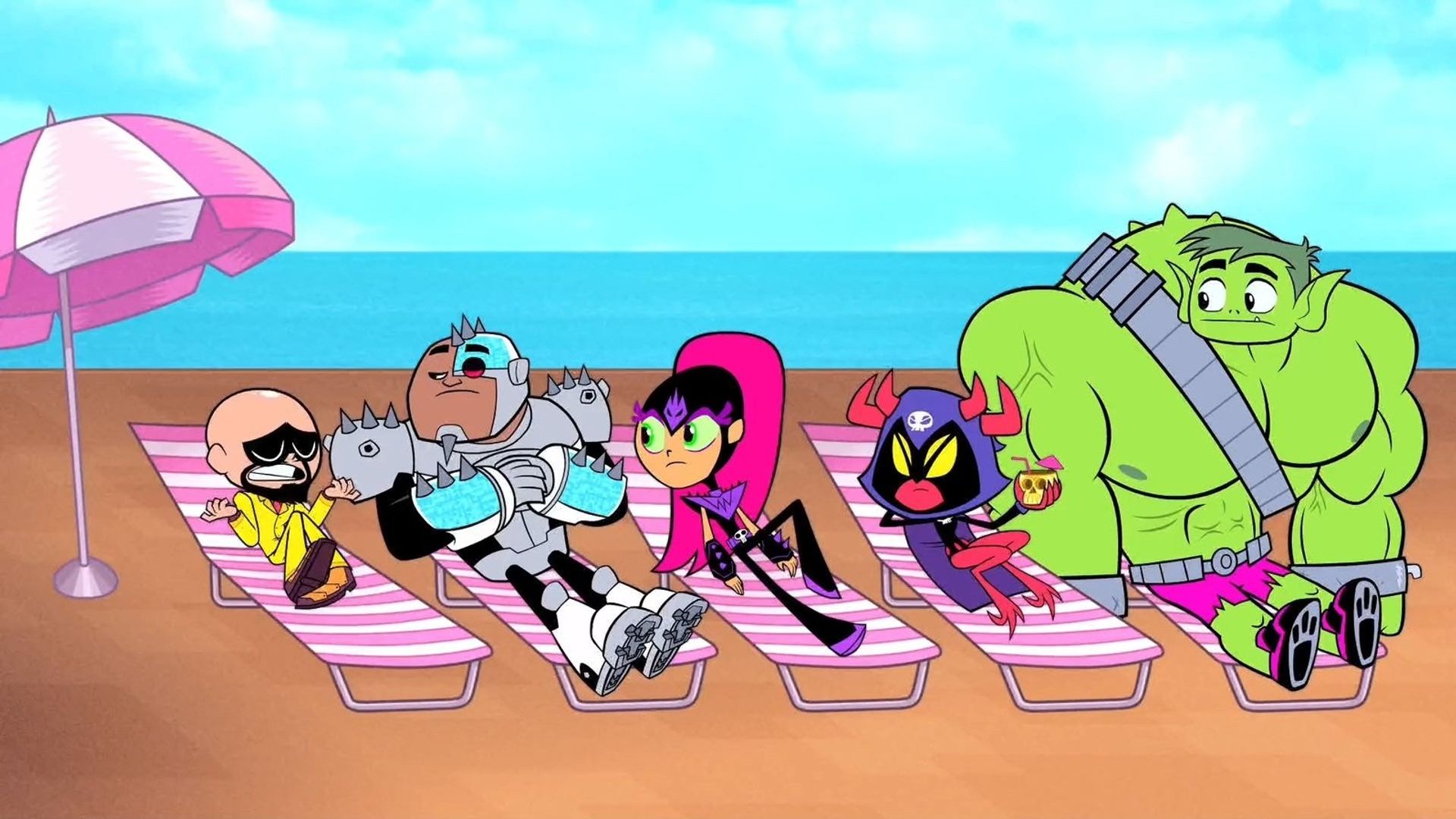 Teen Titans Go! background