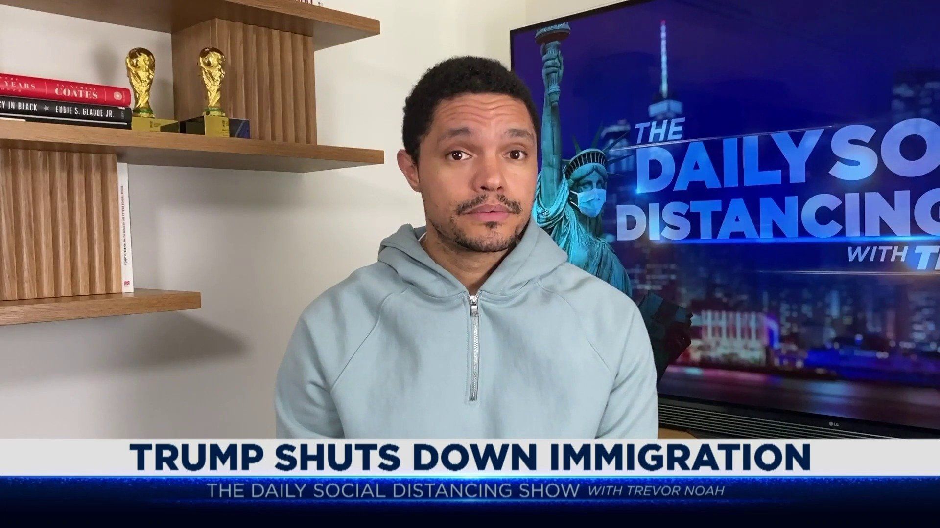 The Daily Show background