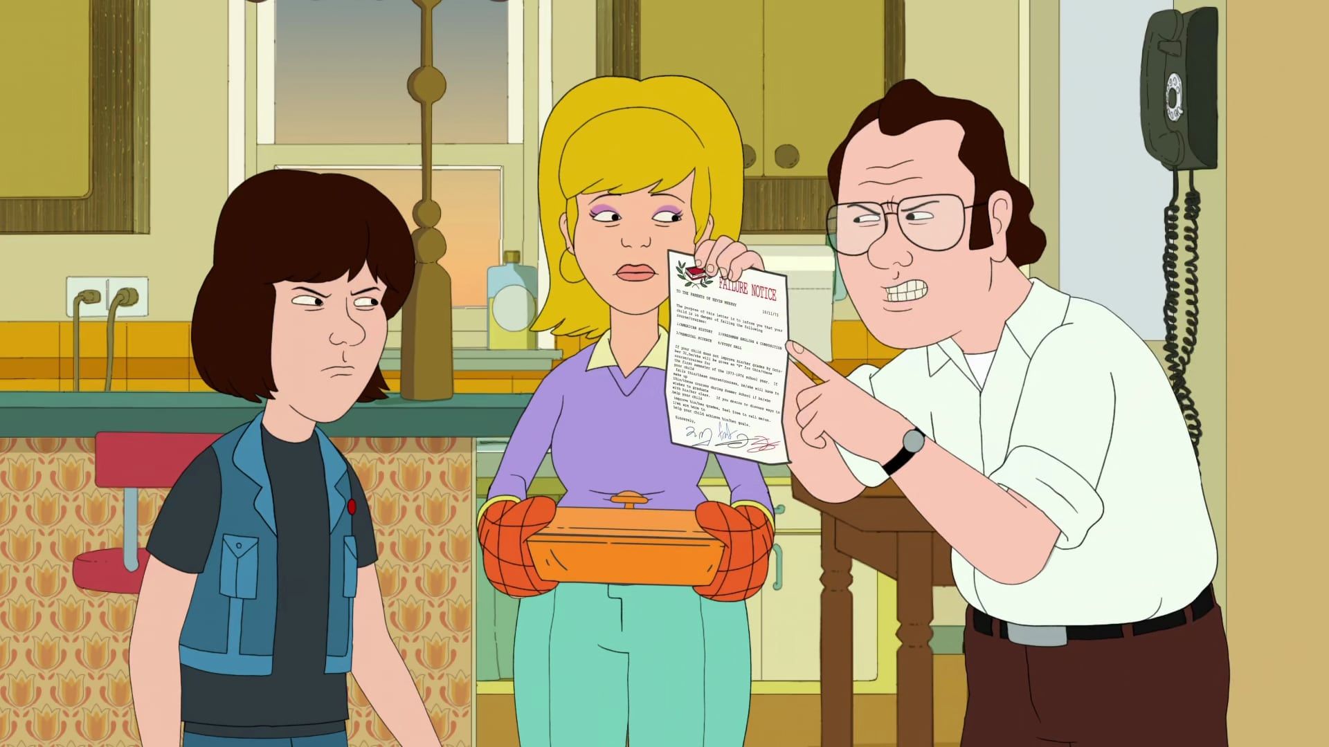 F Is for Family background