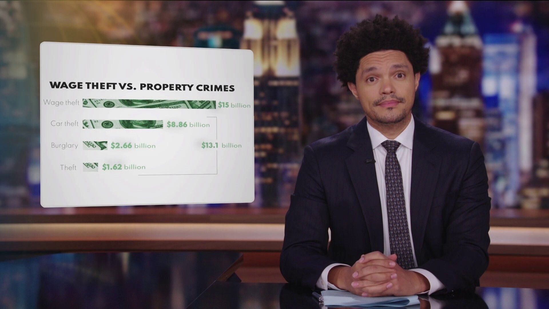 The Daily Show background