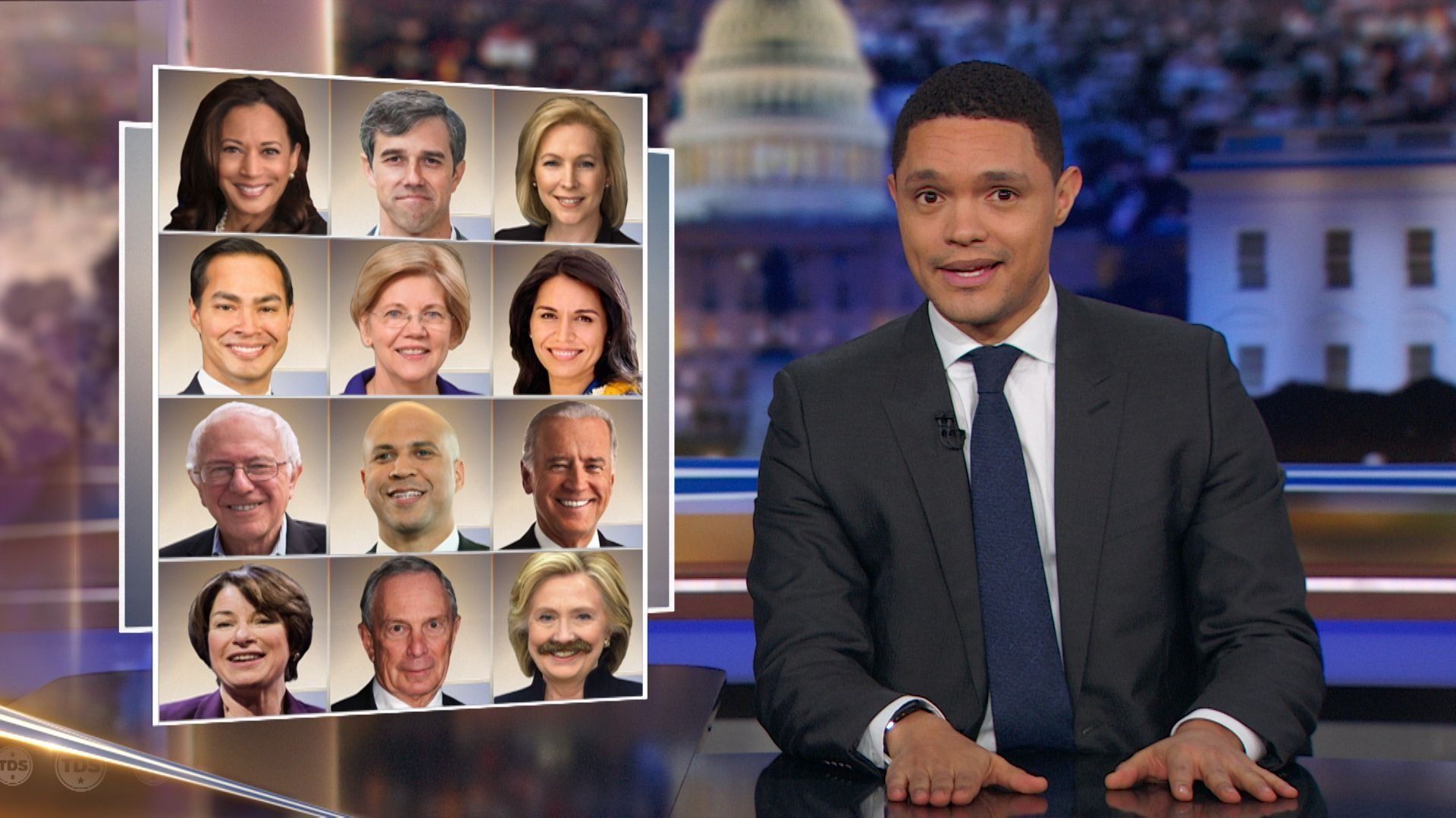 The Daily Show background