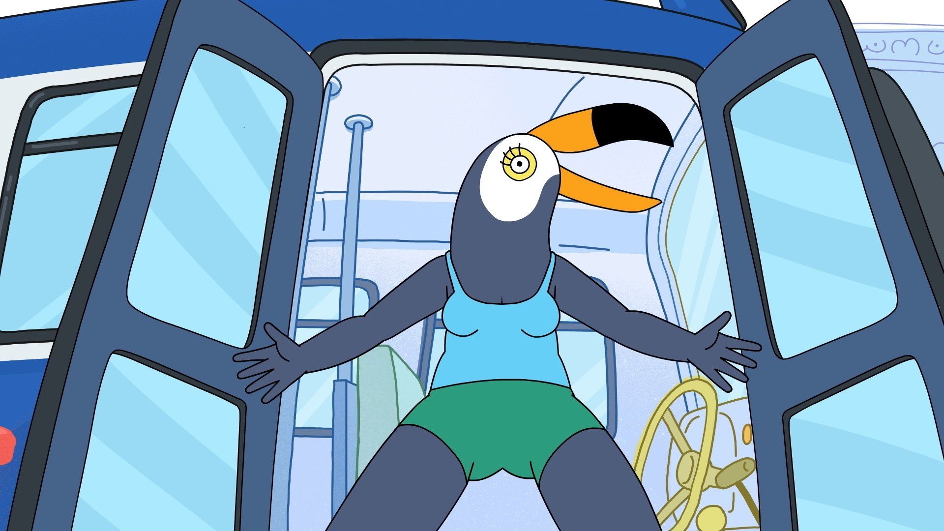 Tuca & Bertie background