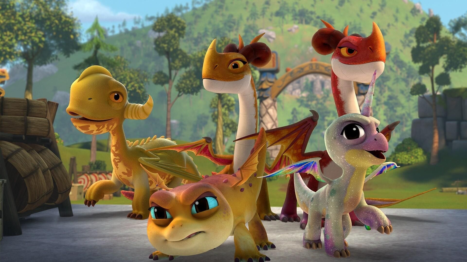Dragons Rescue Riders: Heroes of the Sky background