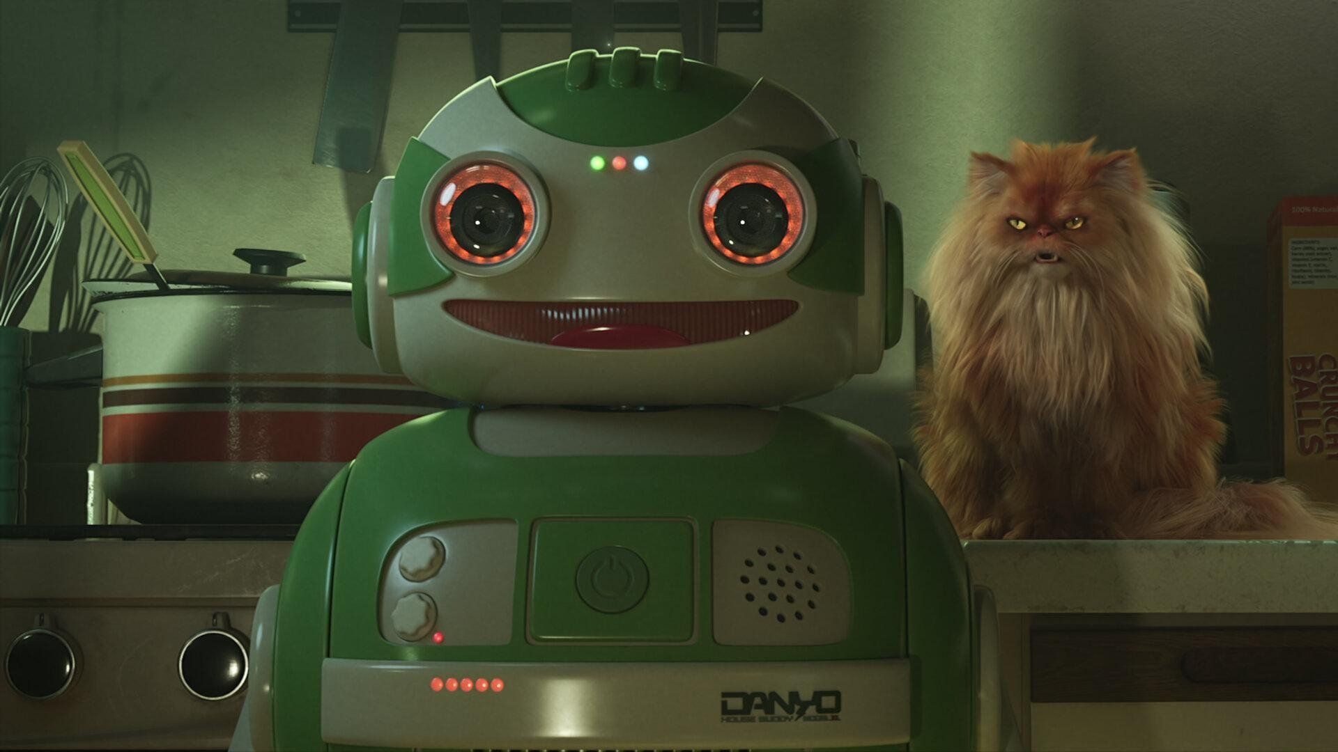 Love, Death & Robots background