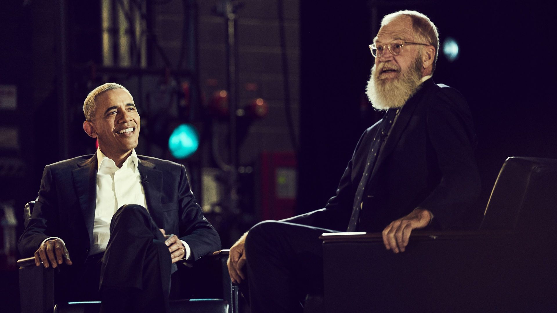 My Next Guest Needs No Introduction with David Letterman background