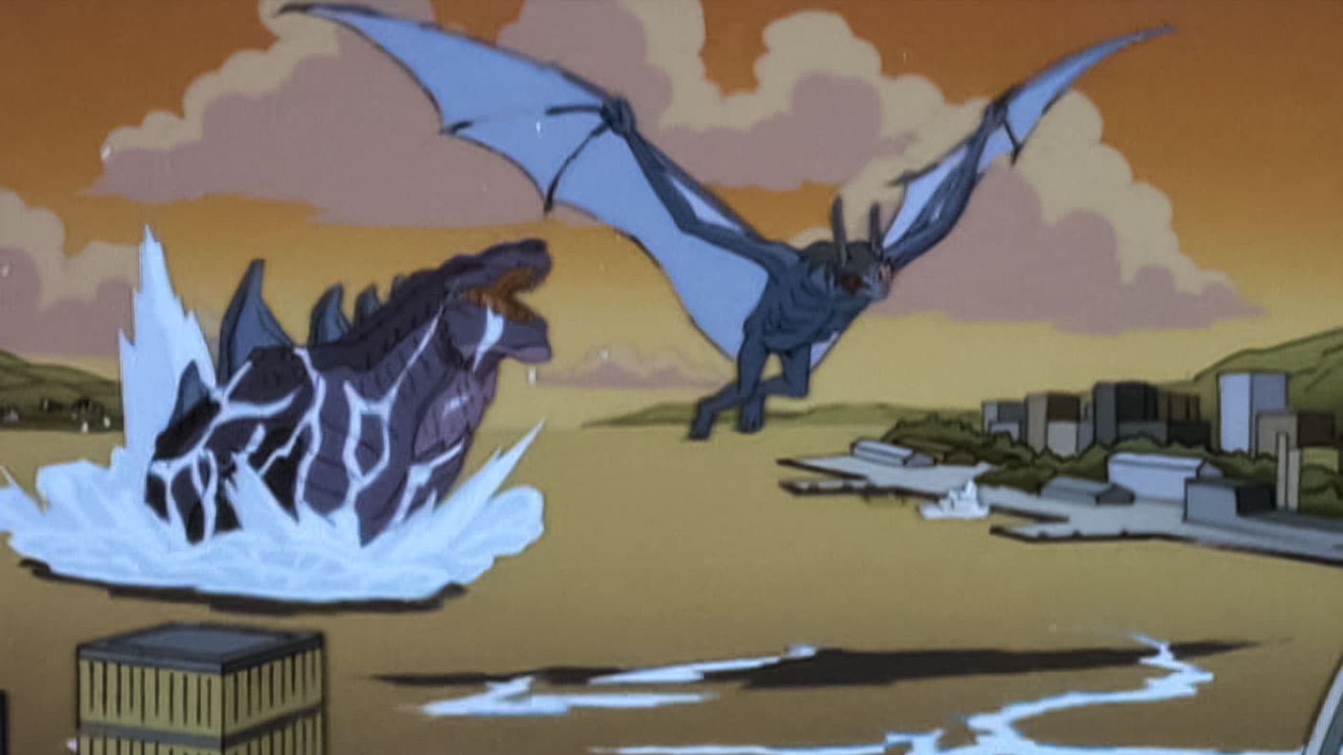 Godzilla: The Series background