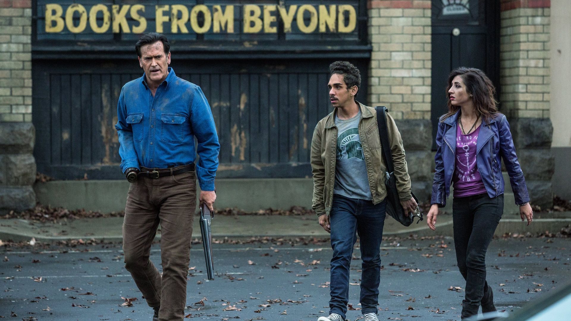Ash vs Evil Dead background