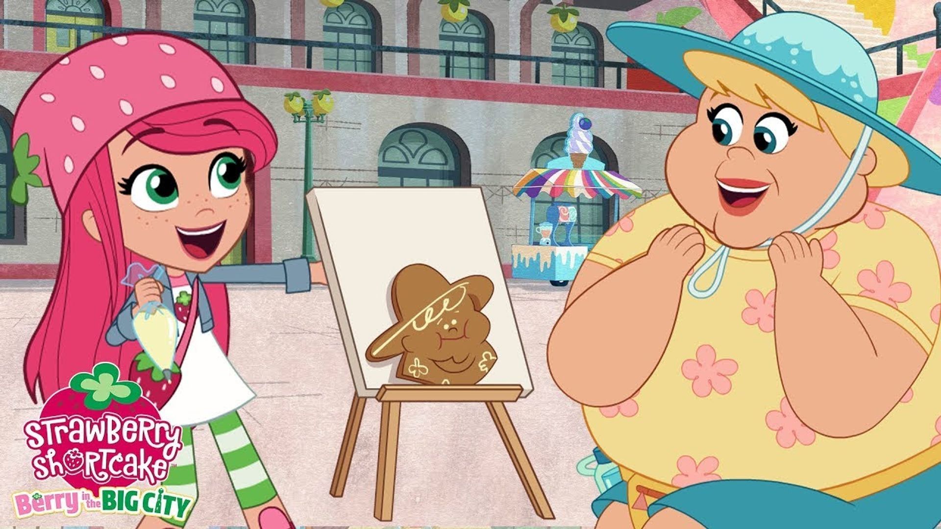 Strawberry Shortcake: Berry in the Big City background