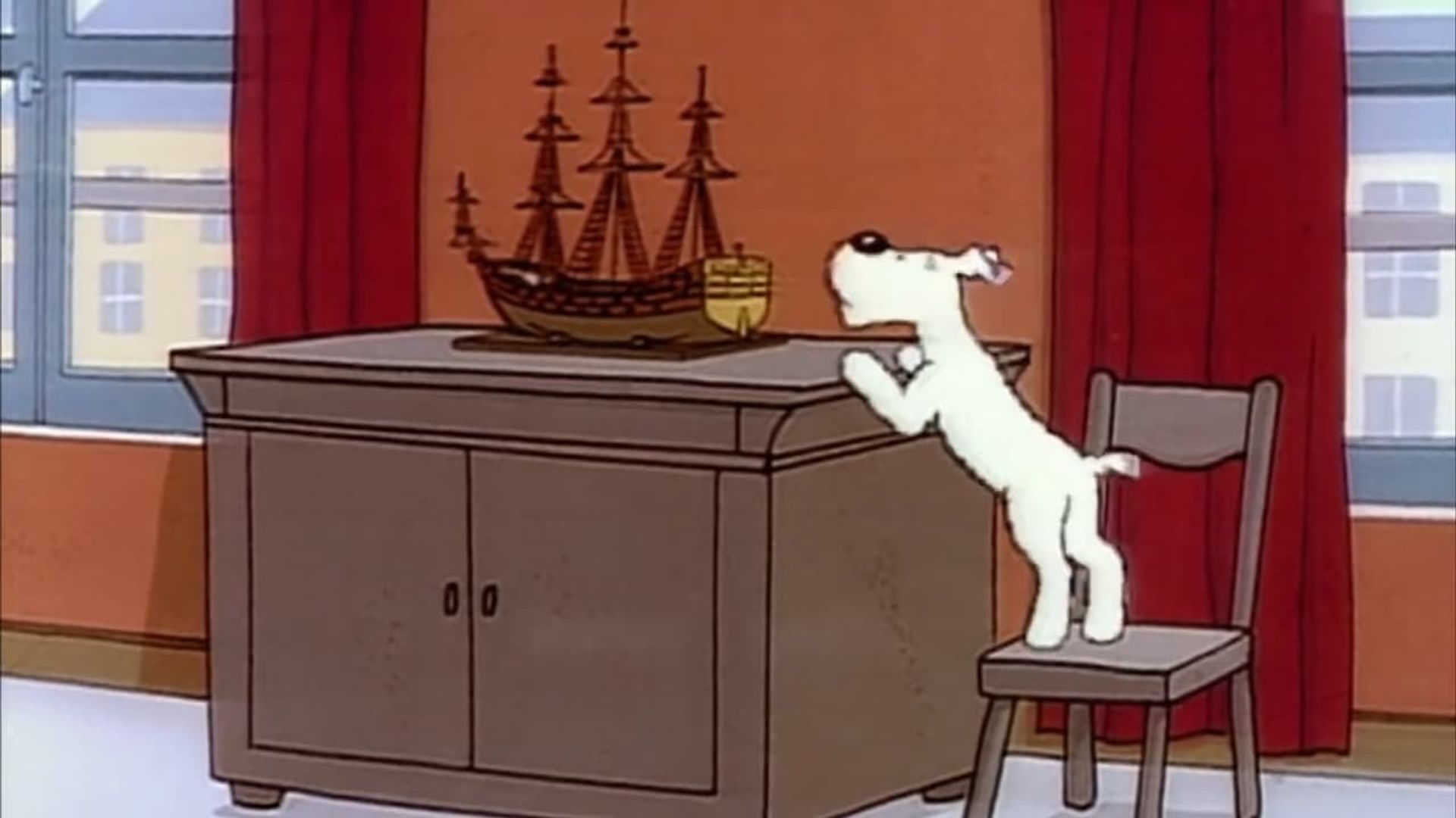 The Adventures of Tintin background