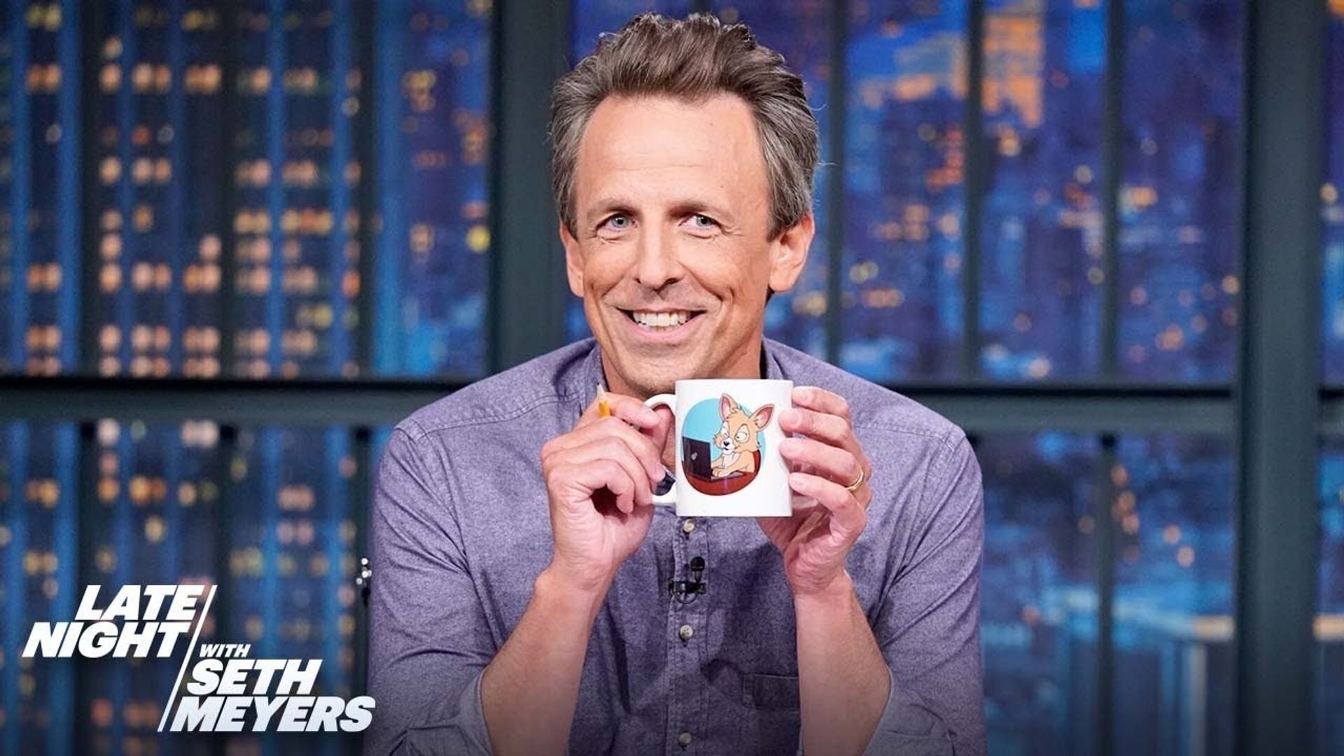 Late Night with Seth Meyers: Corrections" background