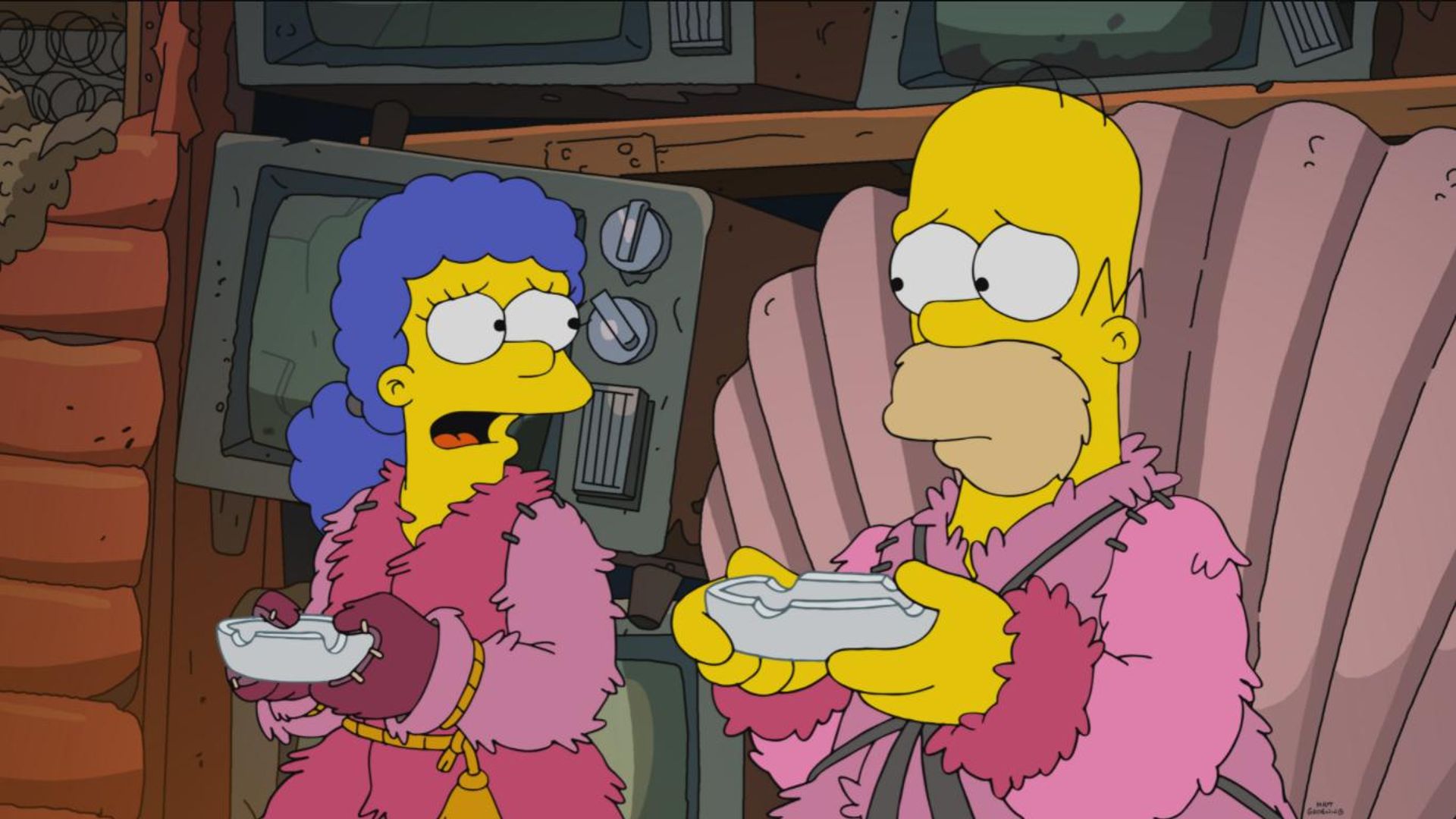 The Simpsons background
