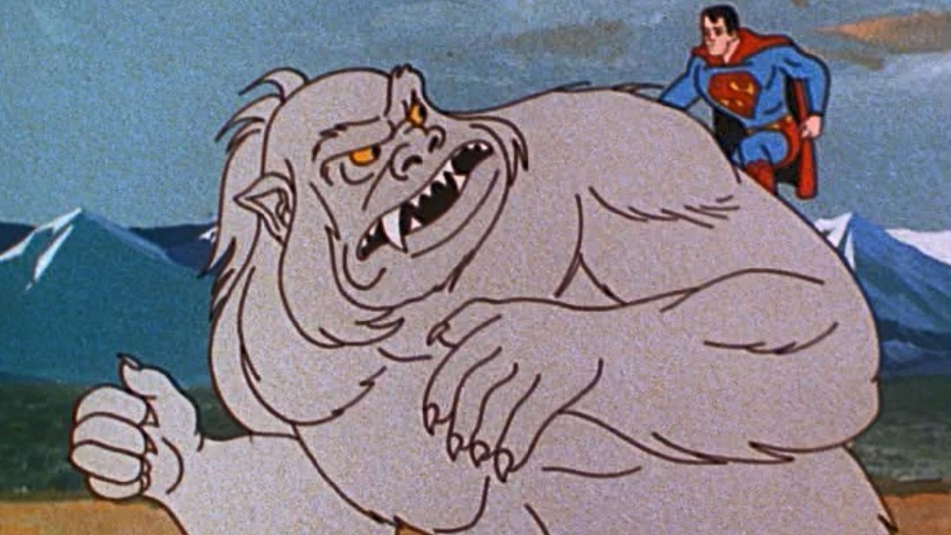 The New Adventures of Superman background
