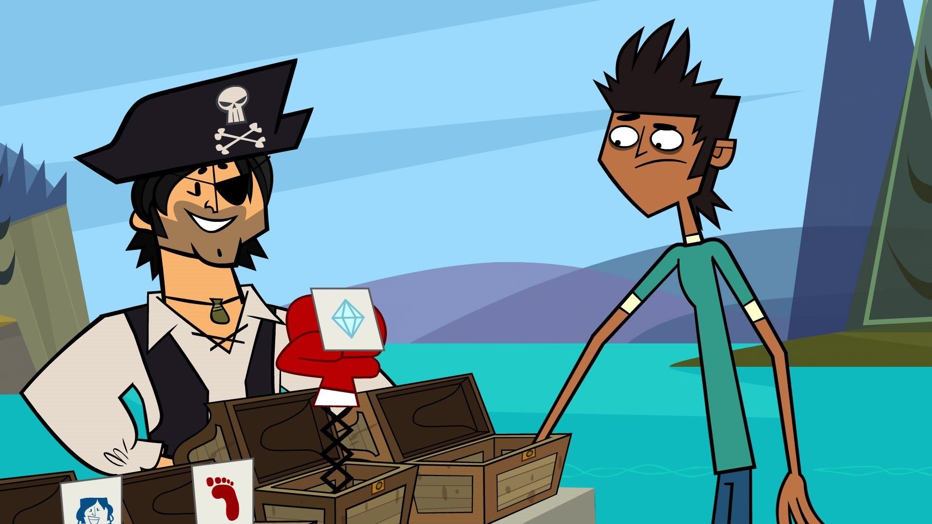 Total Drama All Stars background
