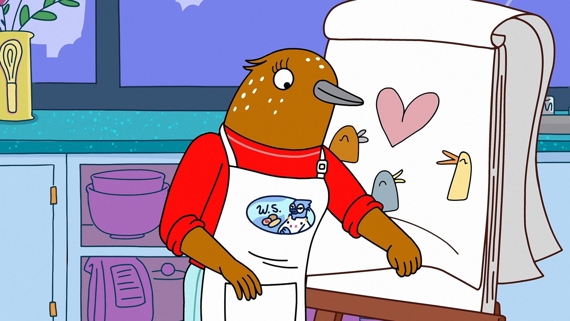 Tuca & Bertie background