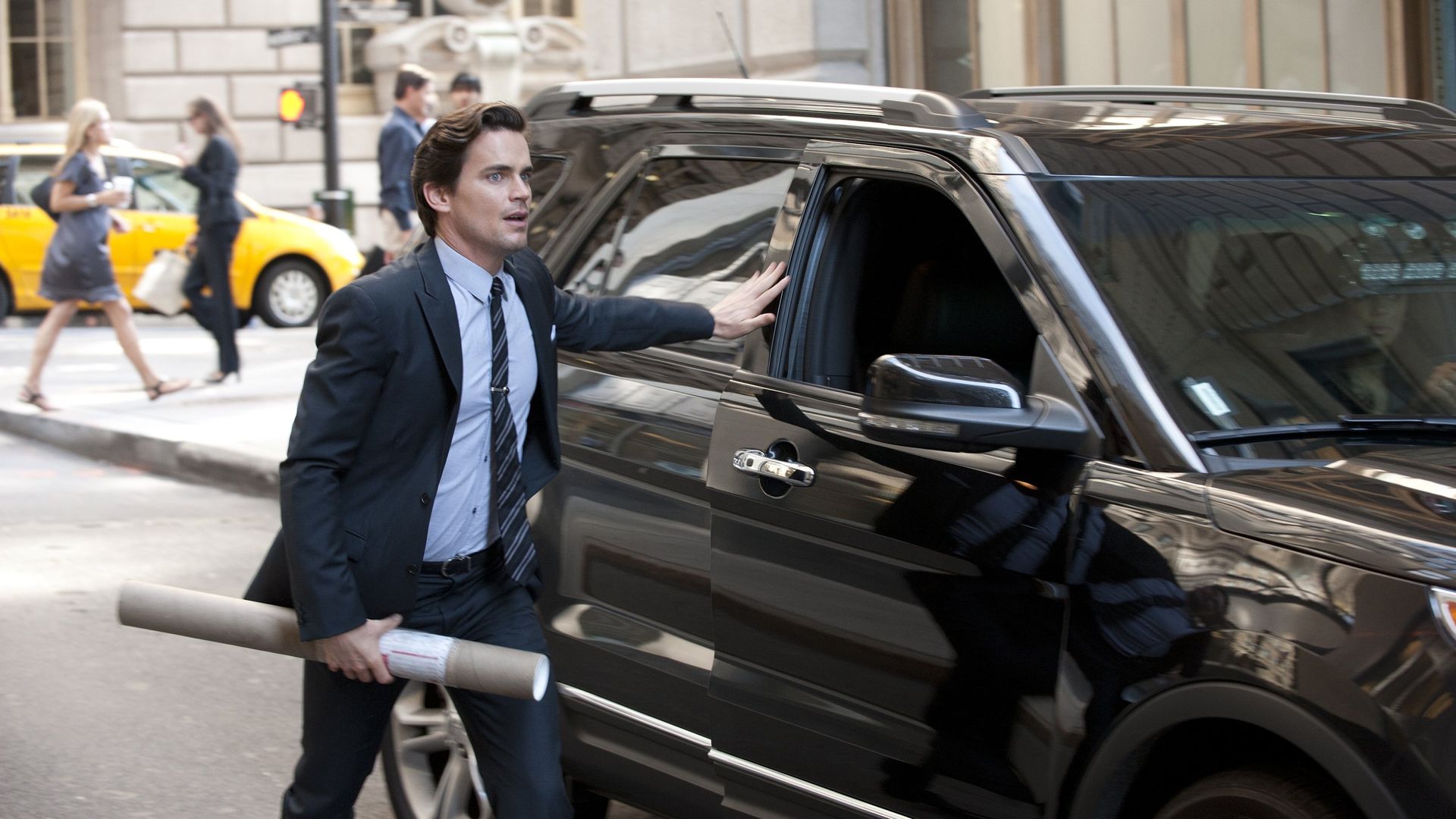 White Collar background