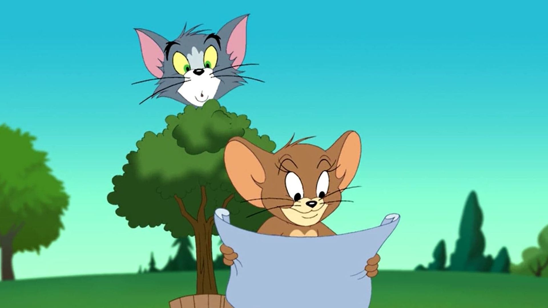 Tom and Jerry Tales background