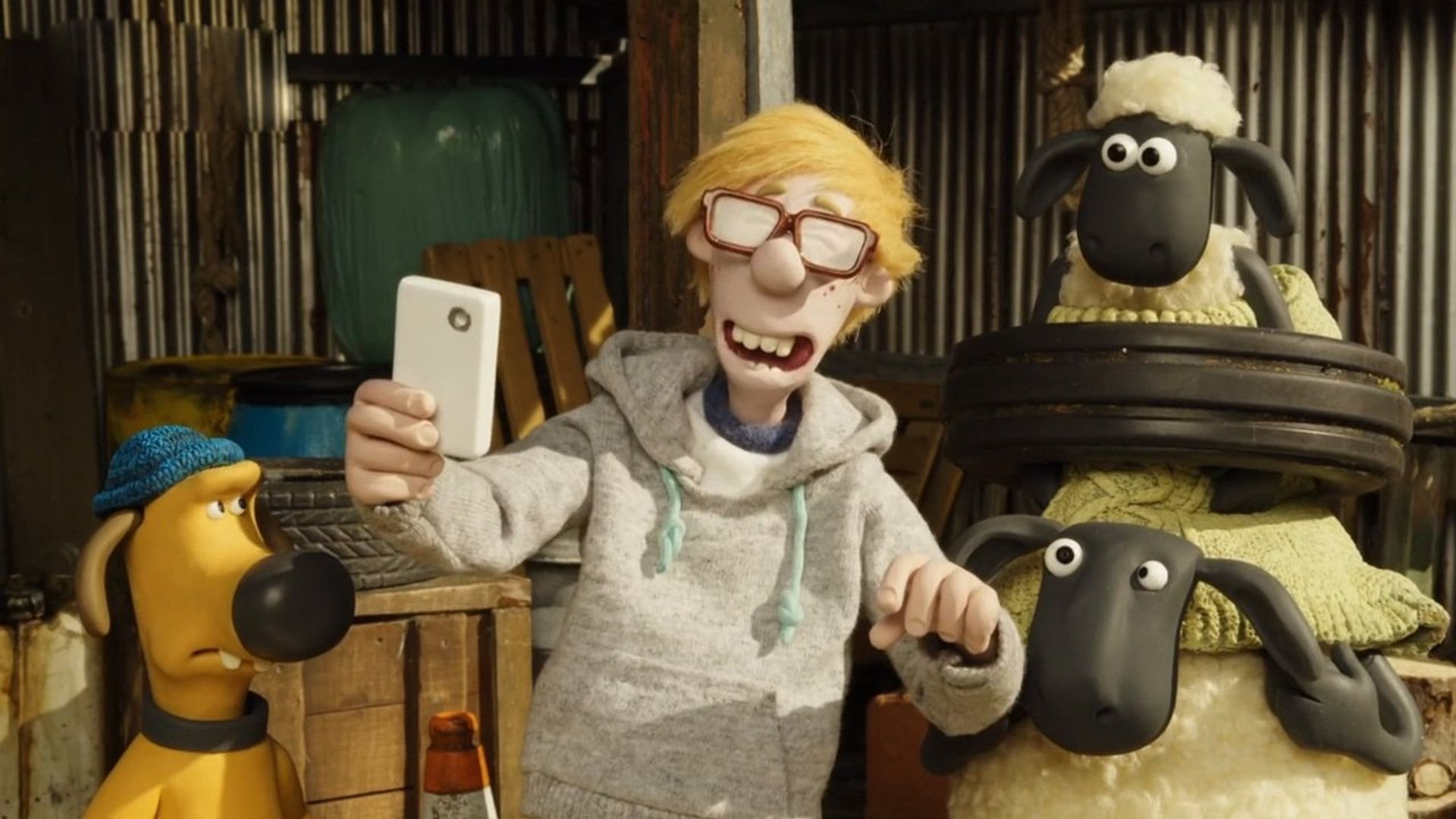 Shaun the Sheep background