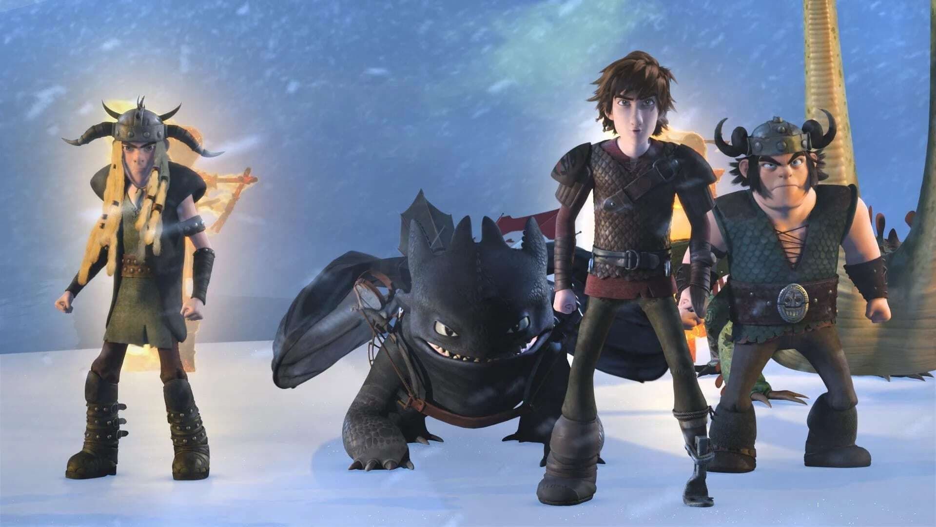 Dragons: Race to the Edge background