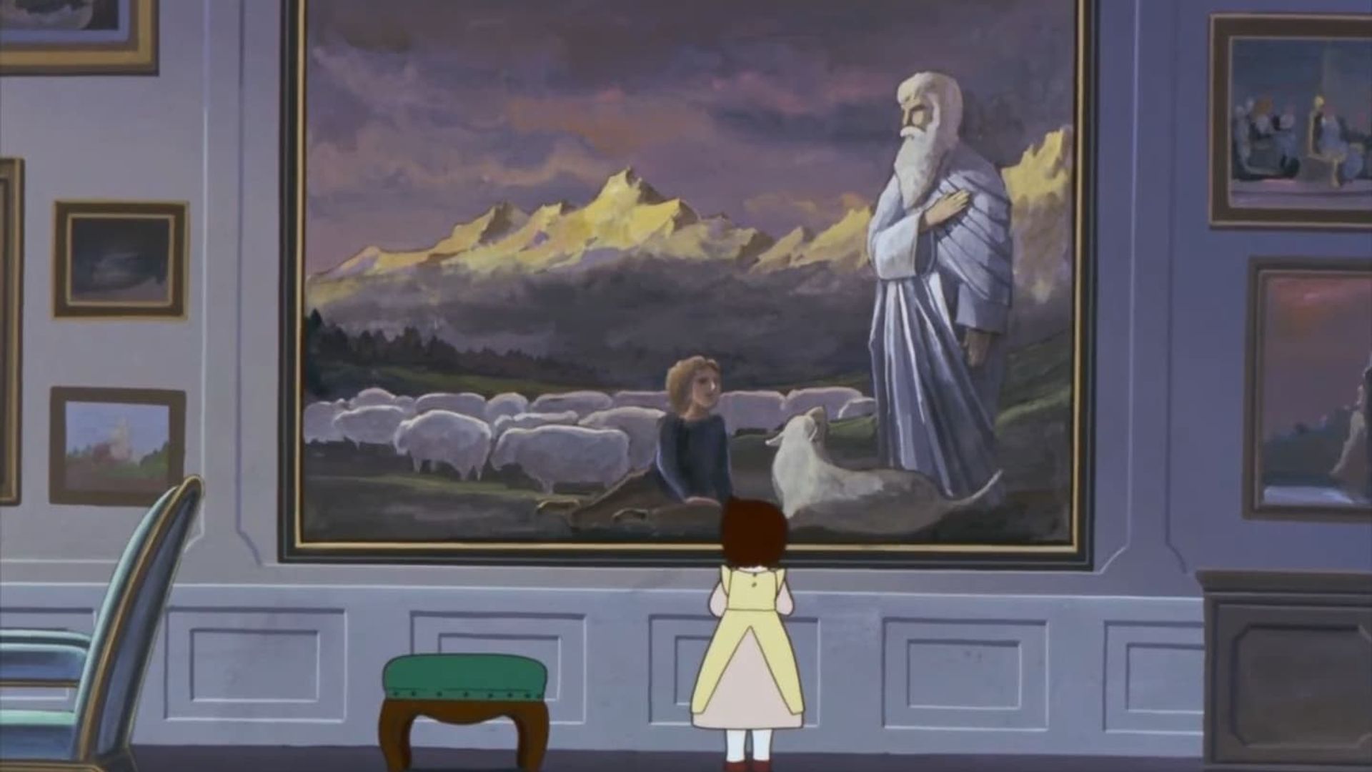 Heidi: A Girl of the Alps background