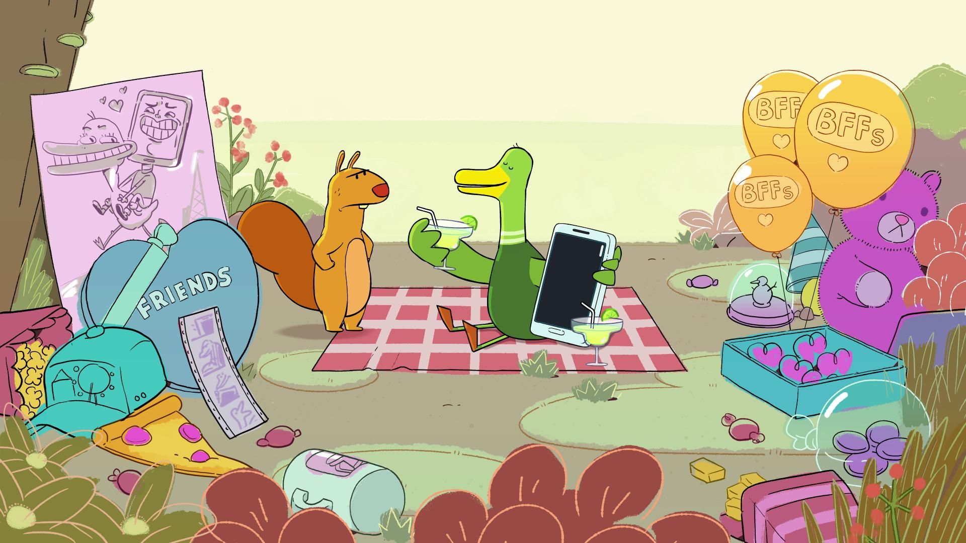 Chris P. Duck background