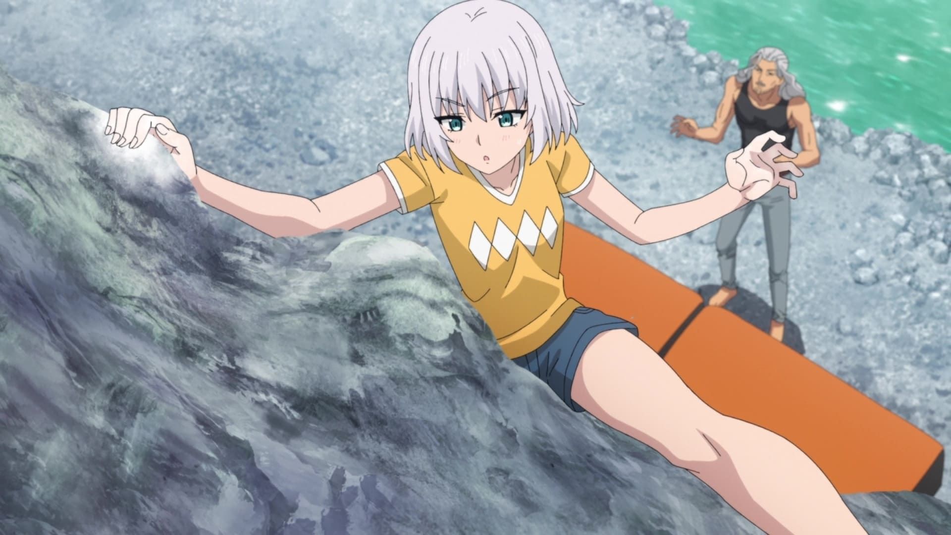 Iwa Kakeru! Sport Climbing Girls background