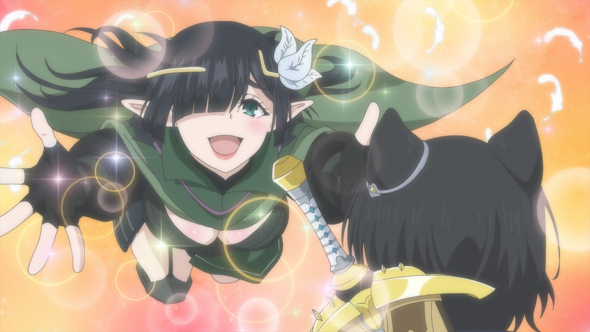 Reincarnated as a Sword background