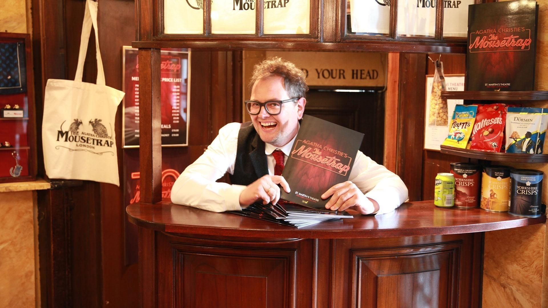 Alan Carr's Adventures with Agatha Christie background