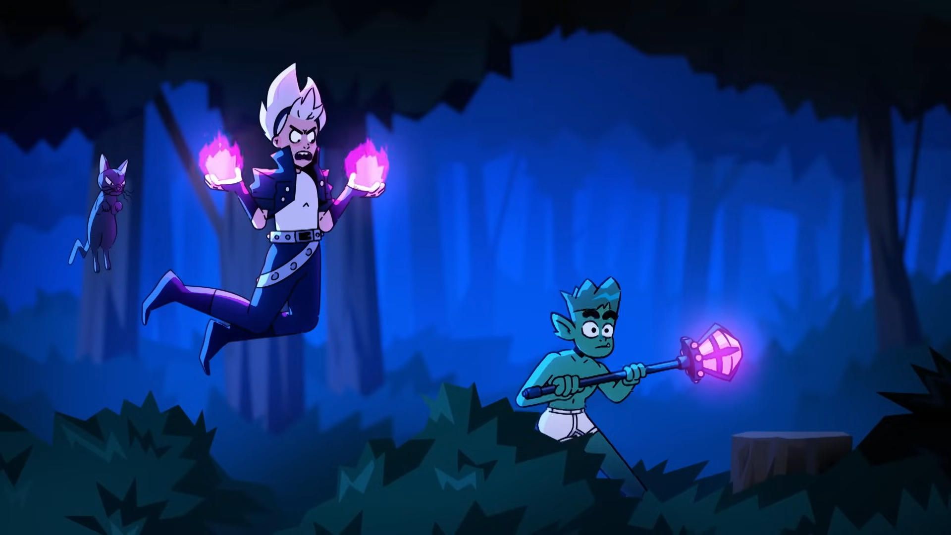 Beast Boy: Lone Wolf background