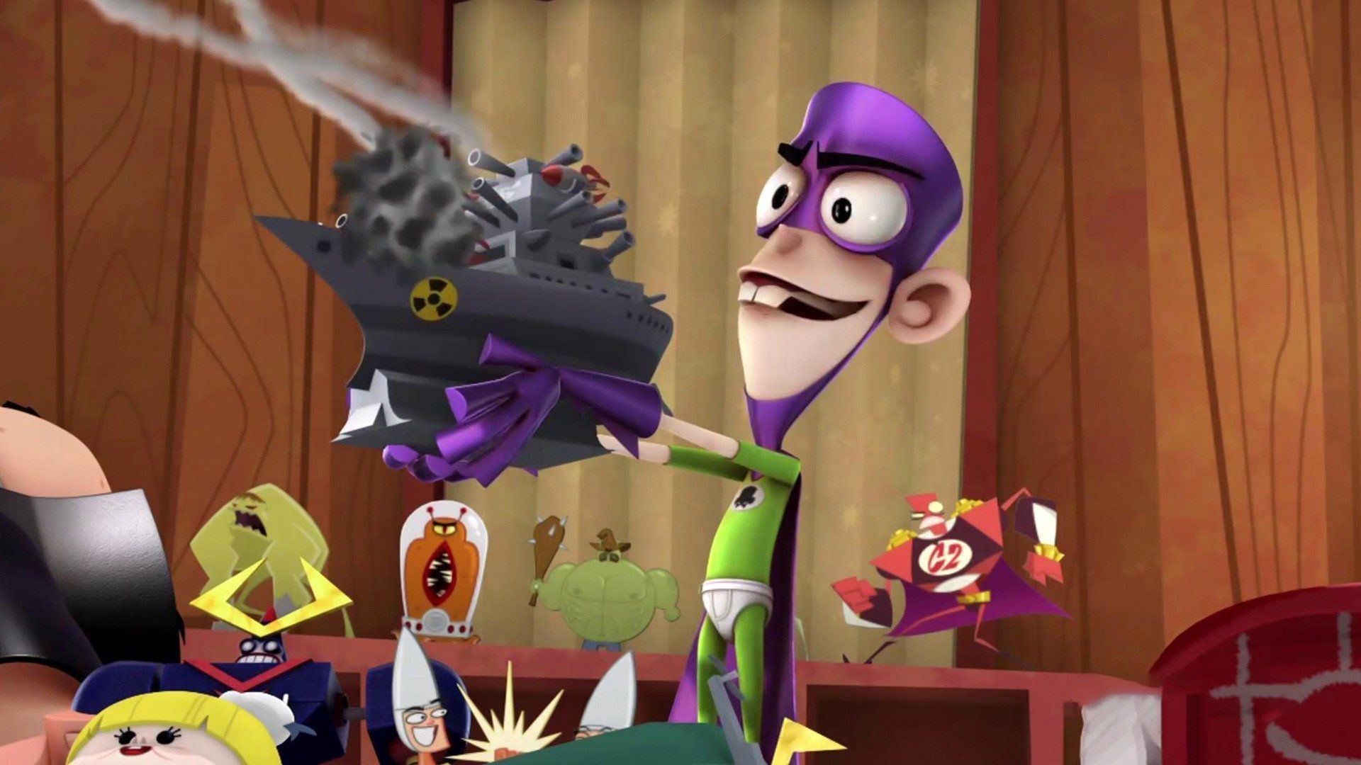 Fanboy & Chum Chum background
