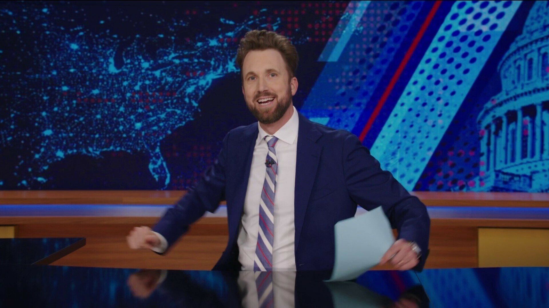 The Daily Show background