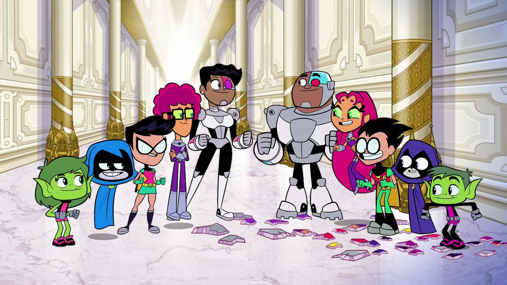 Teen Titans Go! background