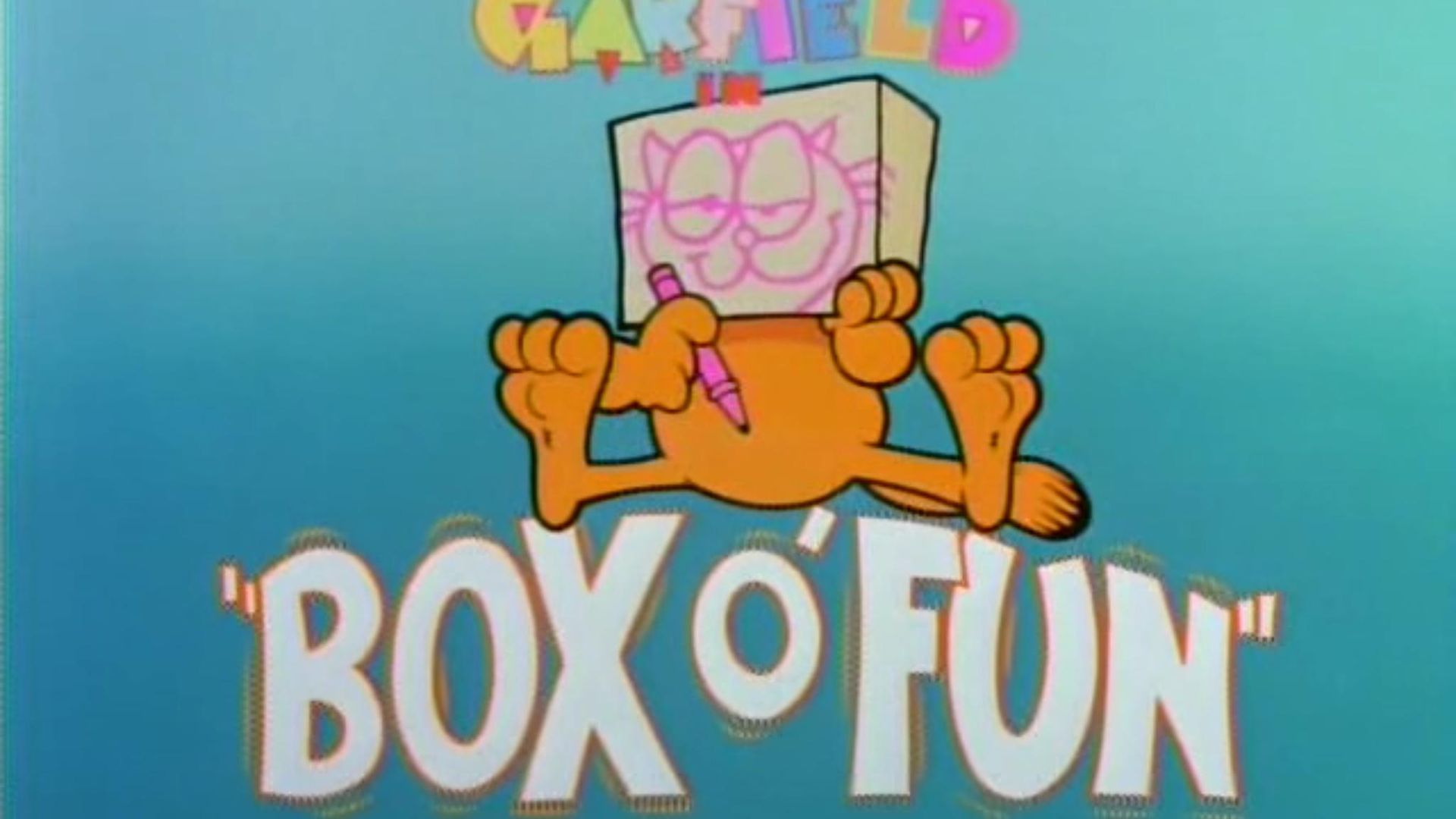 Garfield and Friends background