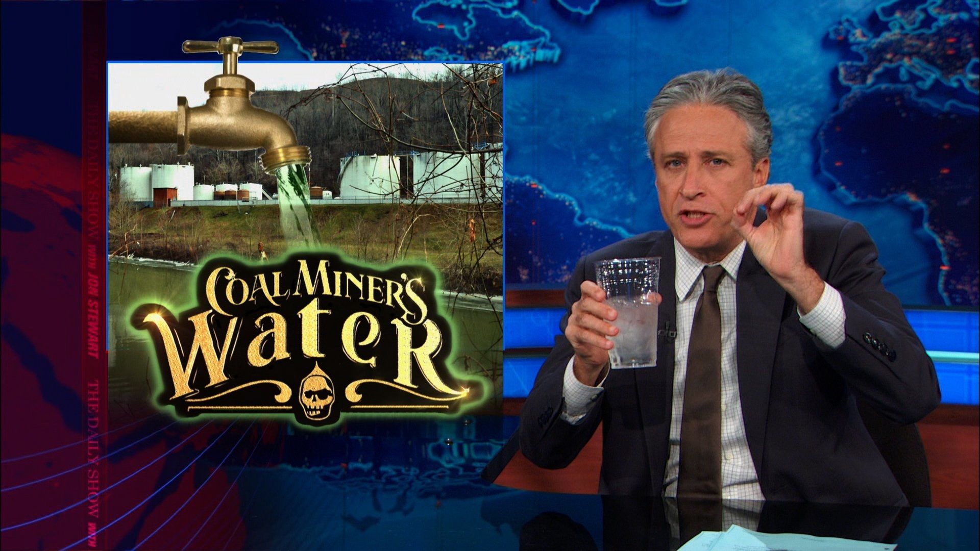 The Daily Show background