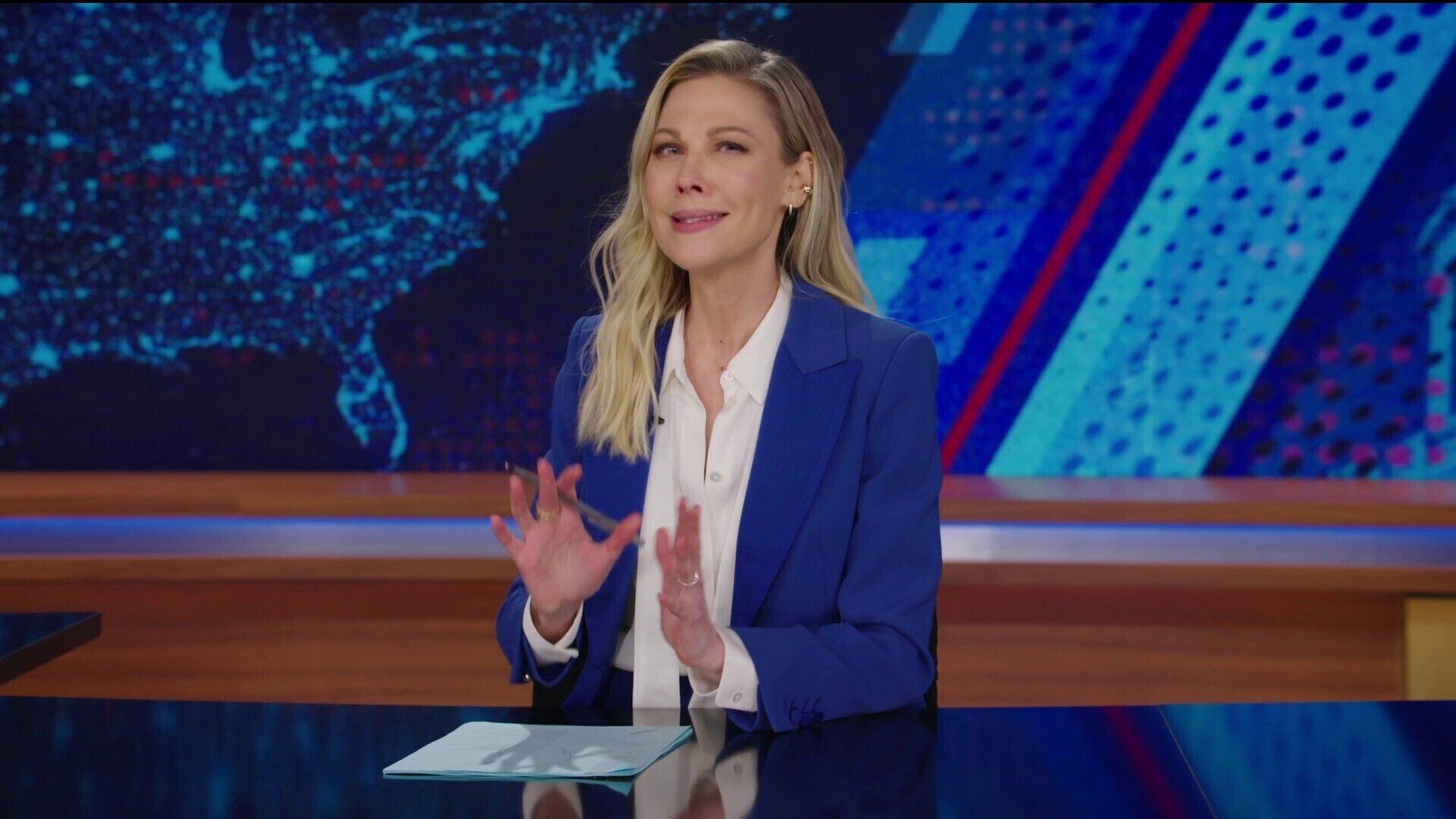 The Daily Show background