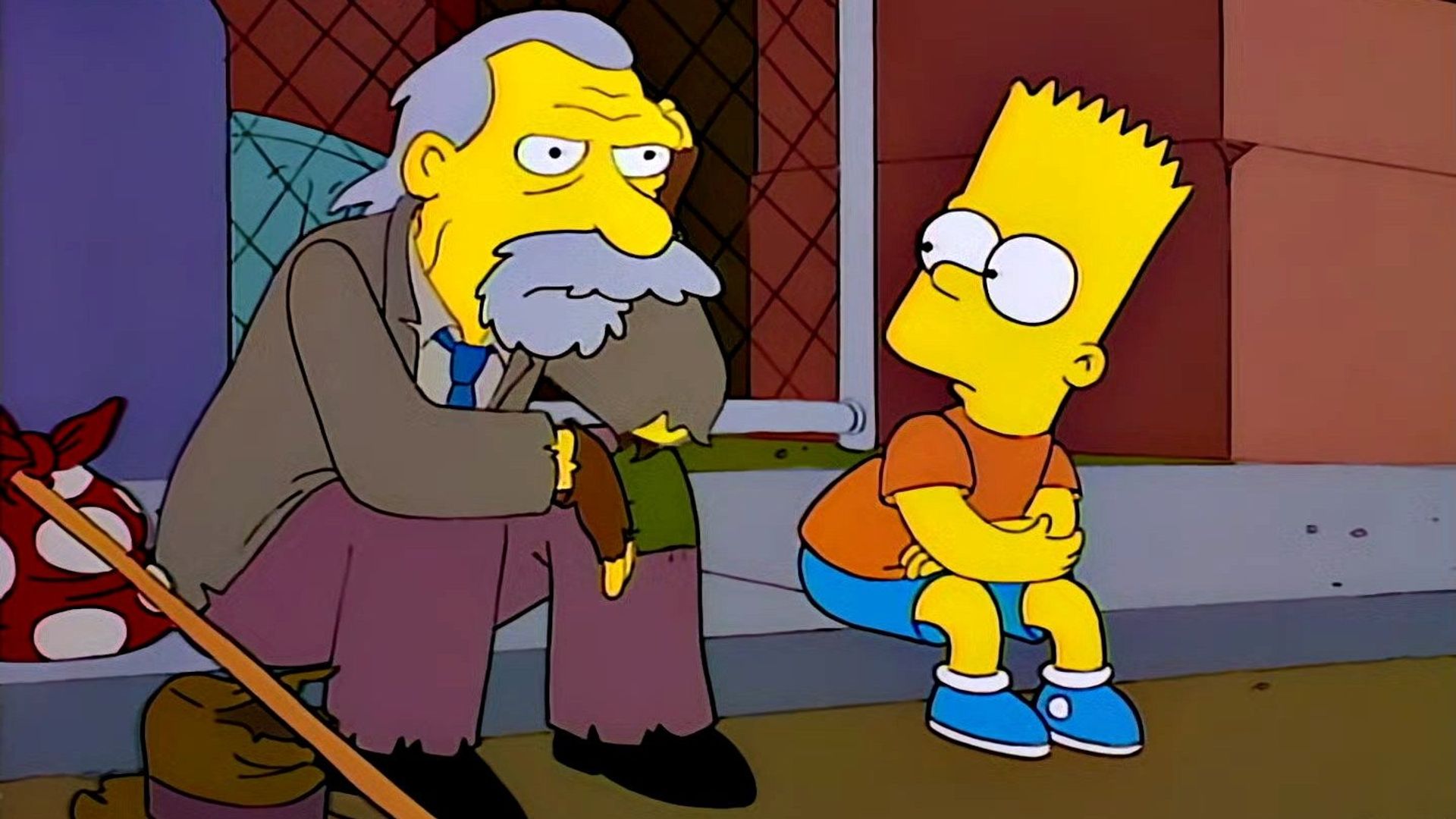 The Simpsons background