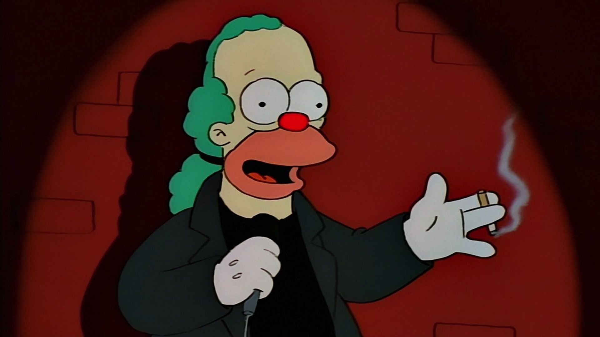 The Simpsons background