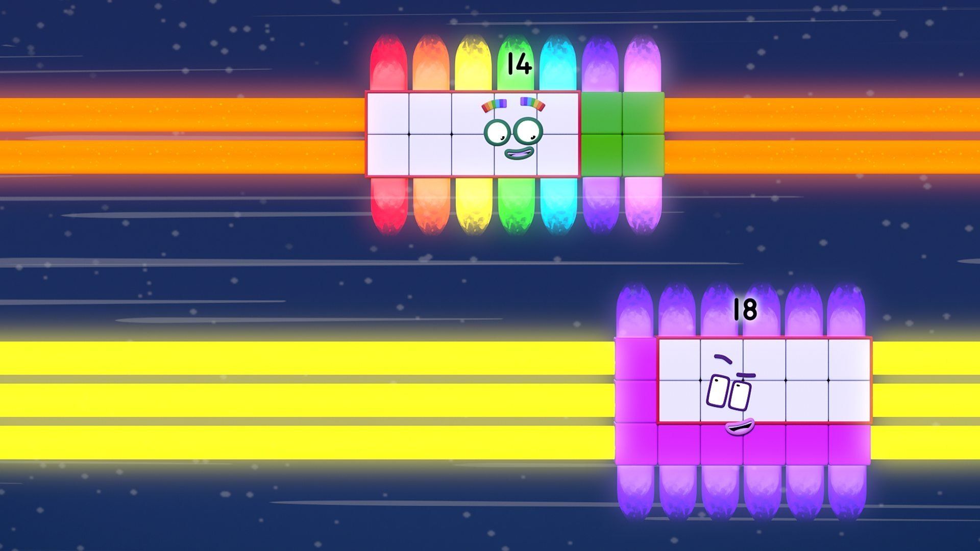 Numberblocks background