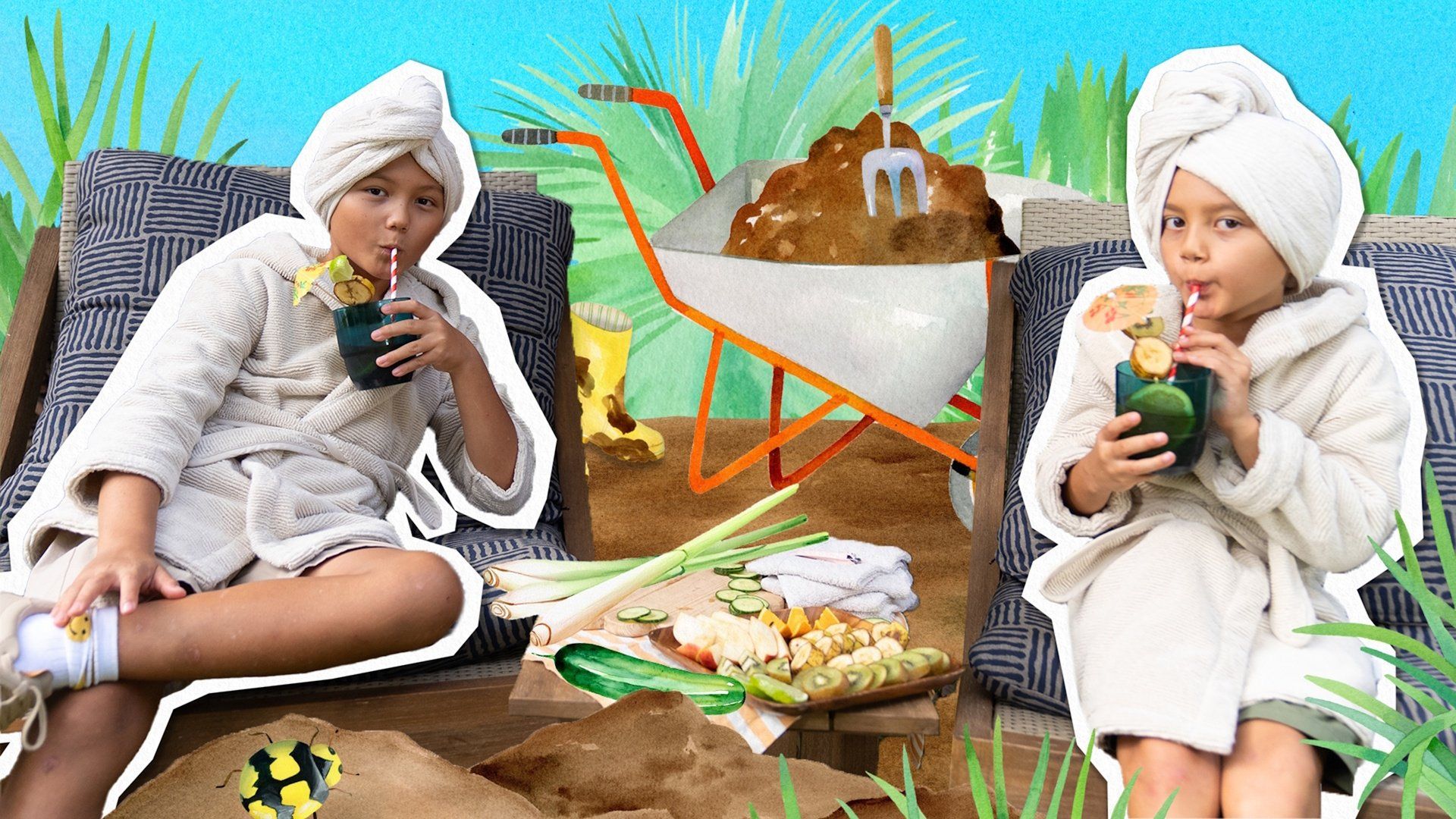 Gardening Australia Junior background