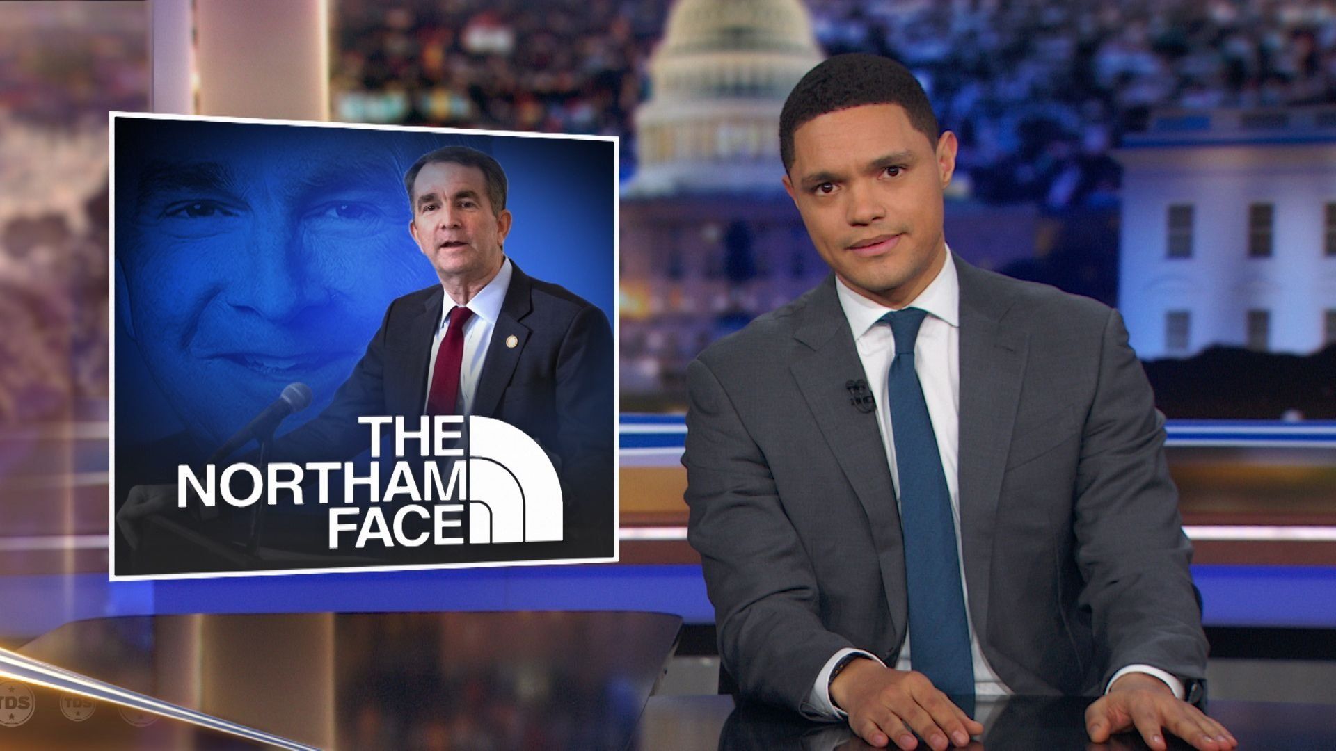 The Daily Show background